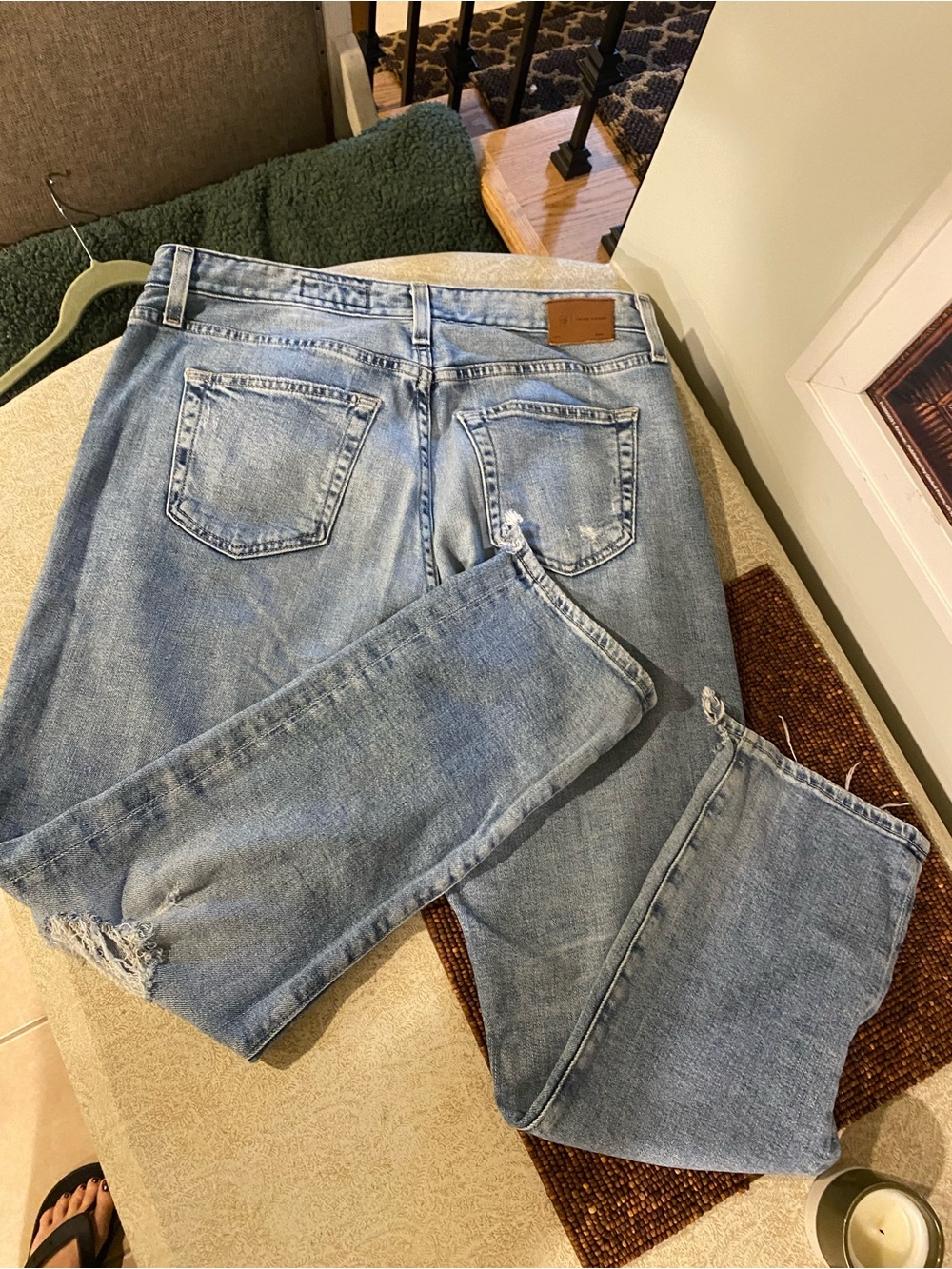 AG women’s, ex-boyfriend style, distressed jeans - Picture 6 of 6